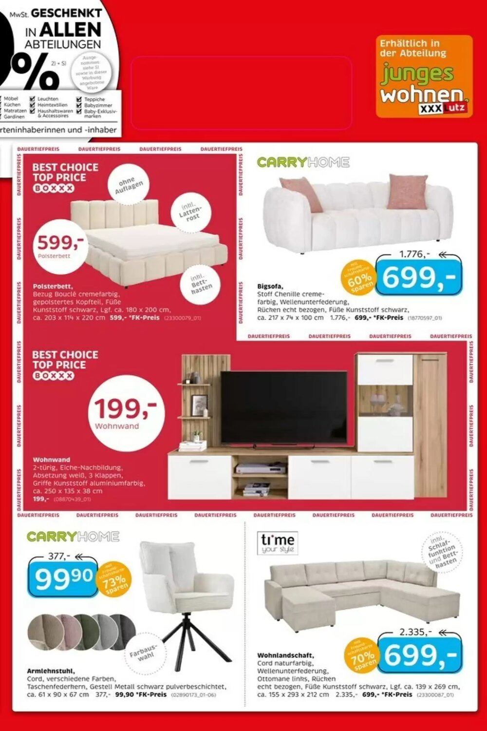 XXXLutz Prospekt (ab 16.03.2026) zum Blättern - Seite 7