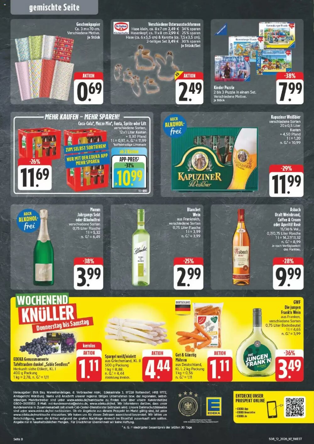 nah & gut Prospekt (ab 16.03.2026) zum Blättern - Seite 8