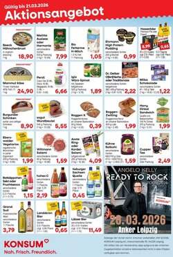 Konsum Leipzig Prospekt (ab 16.03.2026) zum Blättern
