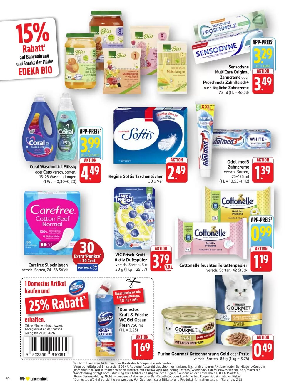 Schmidt's Märkte Prospekt (ab 16.03.2026) zum Blättern - Seite 20