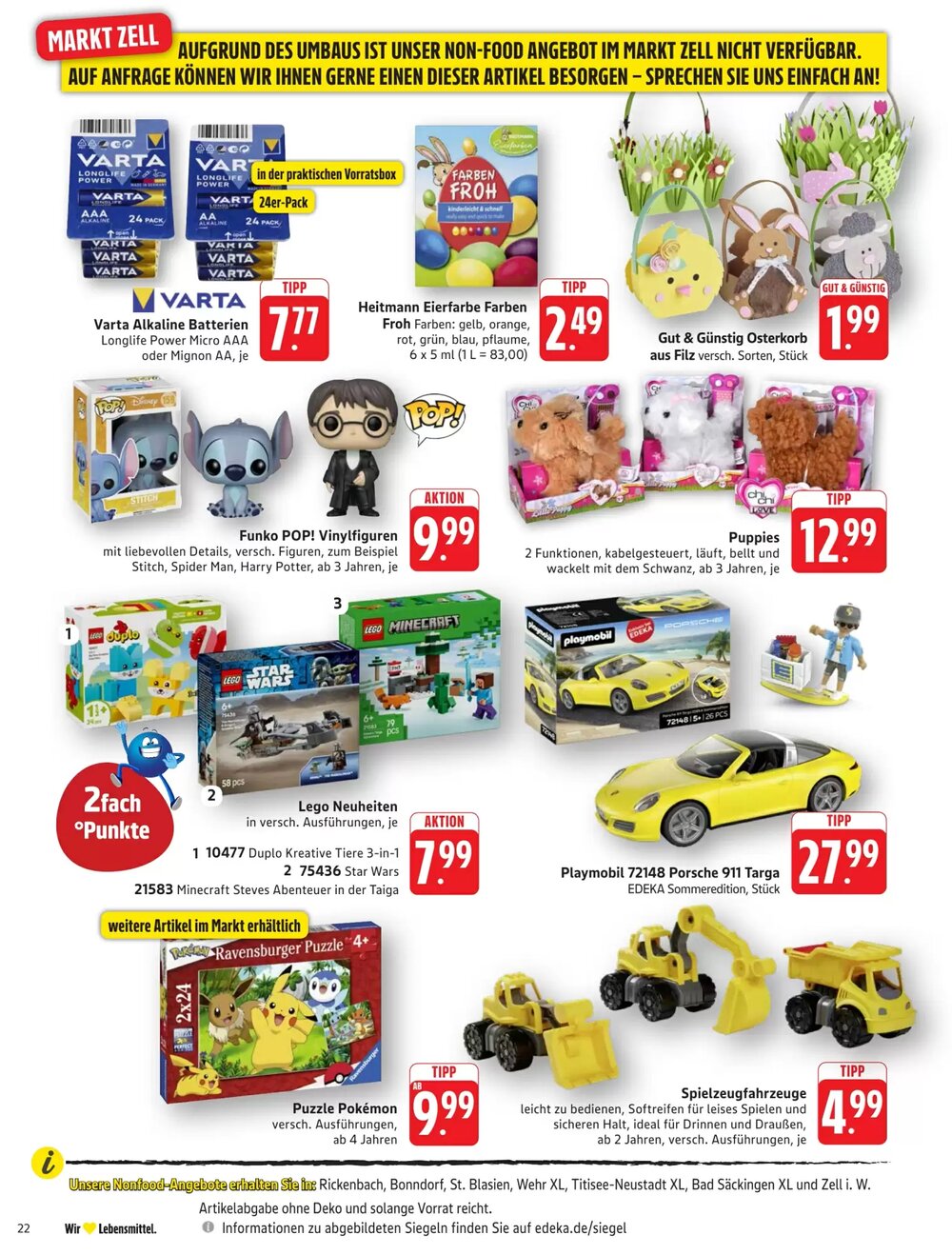 Schmidt's Märkte Prospekt (ab 16.03.2026) zum Blättern - Seite 22