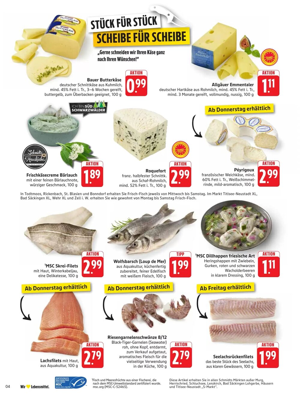 Schmidt's Märkte Prospekt (ab 16.03.2026) zum Blättern - Seite 4