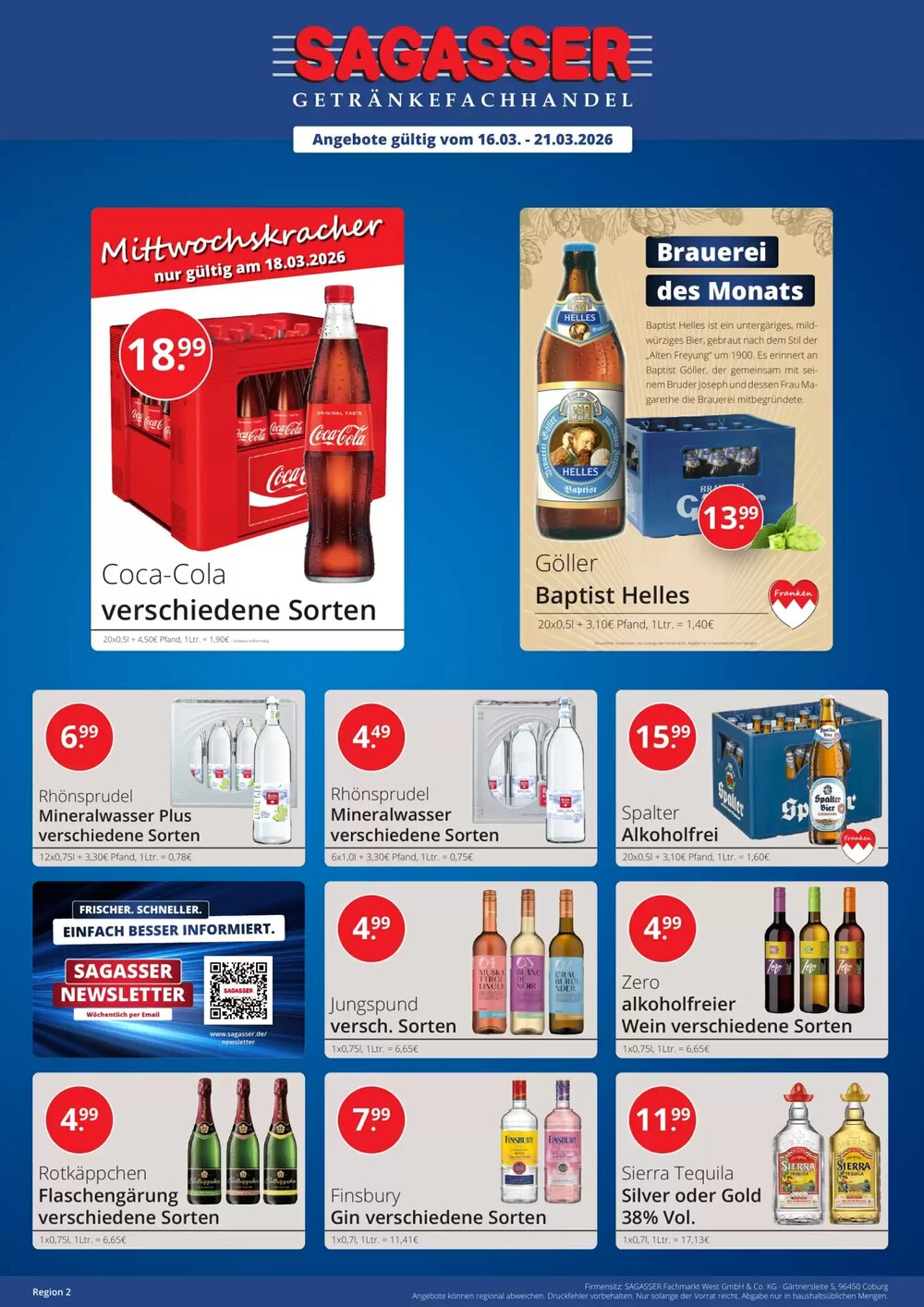 Sagasser Prospekt (ab 16.03.2026) zum Blättern - Seite 2