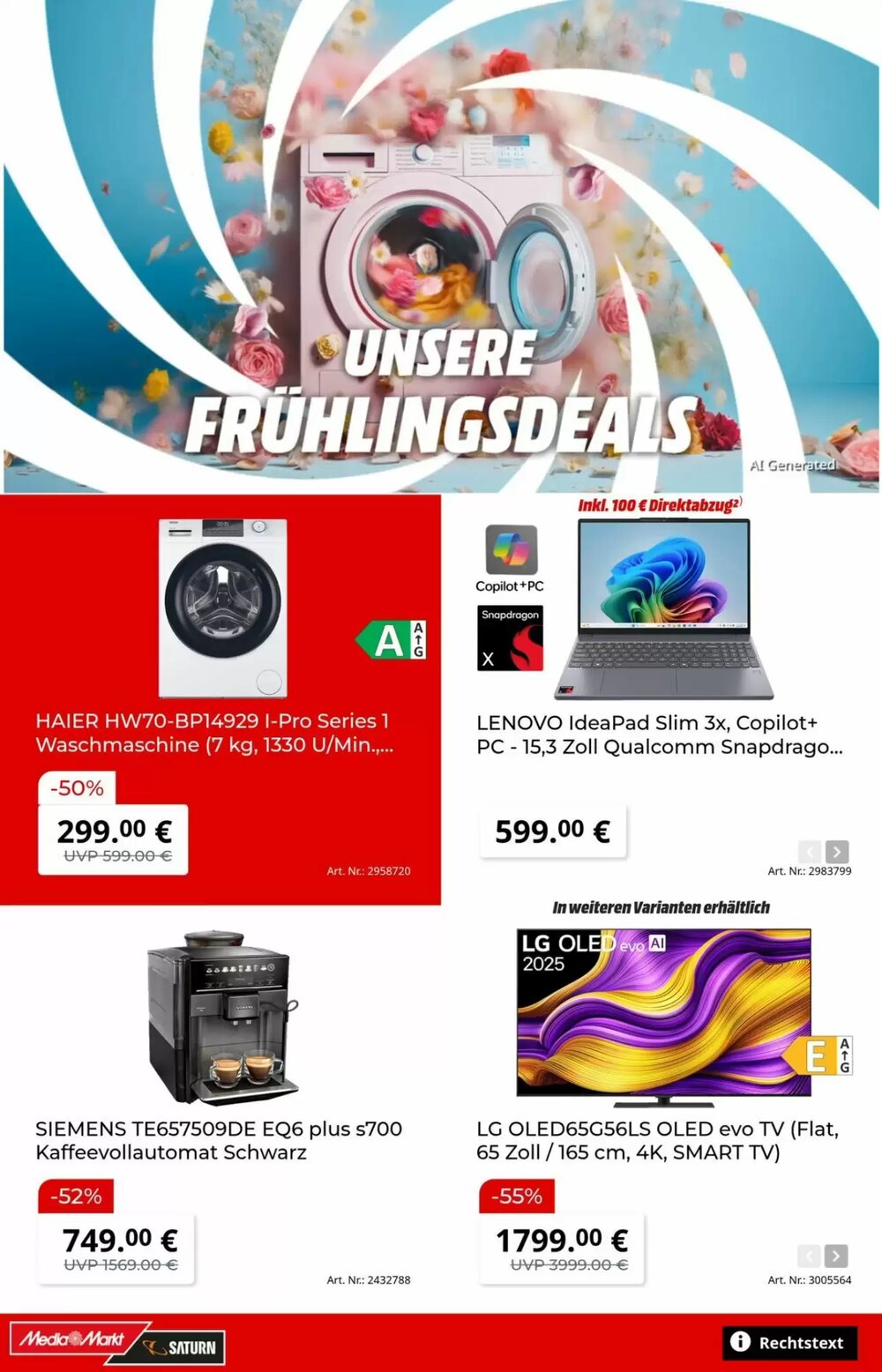 MediaMarkt Prospekt (ab 17.03.2026) zum Blättern - Seite 1