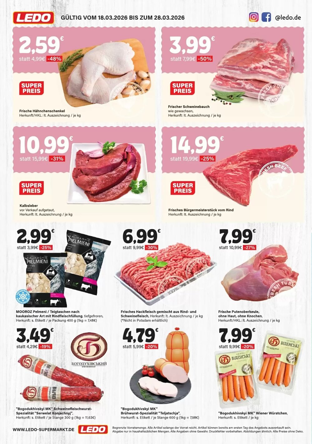 LEDO Prospekt (ab 18.03.2026) zum Blättern - Seite 3
