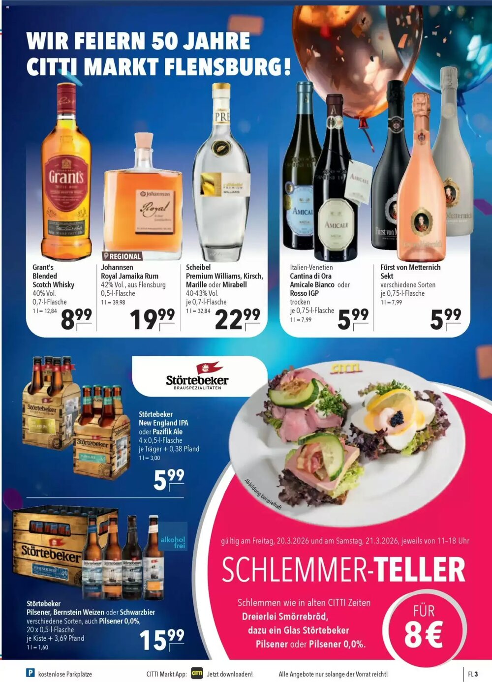 CITTI Markt Prospekt (ab 18.03.2026) zum Blättern - Seite 3