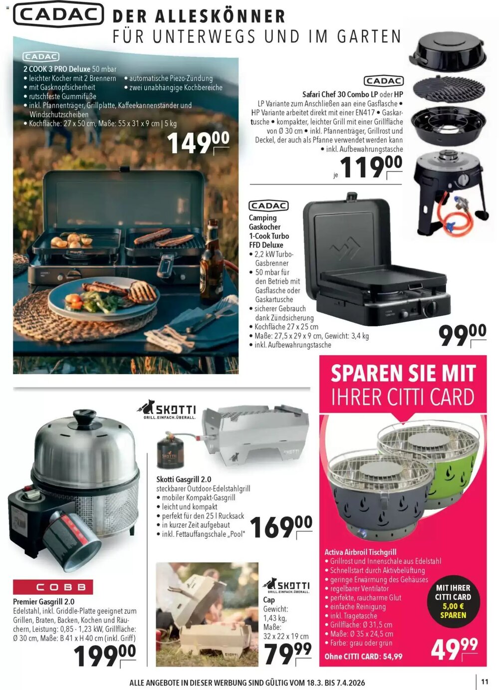 CITTI Markt Prospekt (ab 18.03.2026) zum Blättern - Seite 11