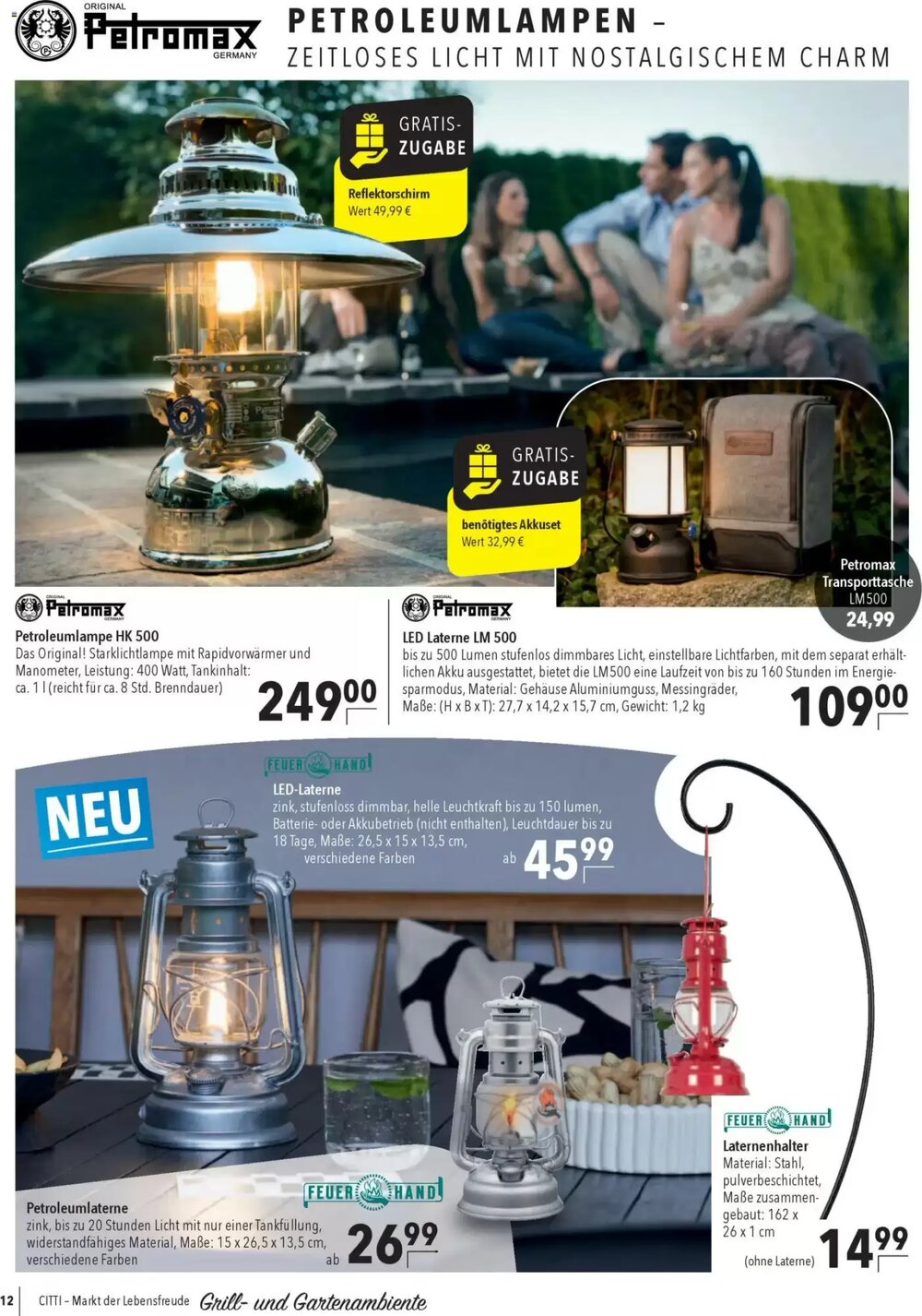 CITTI Markt Prospekt (ab 18.03.2026) zum Blättern - Seite 12