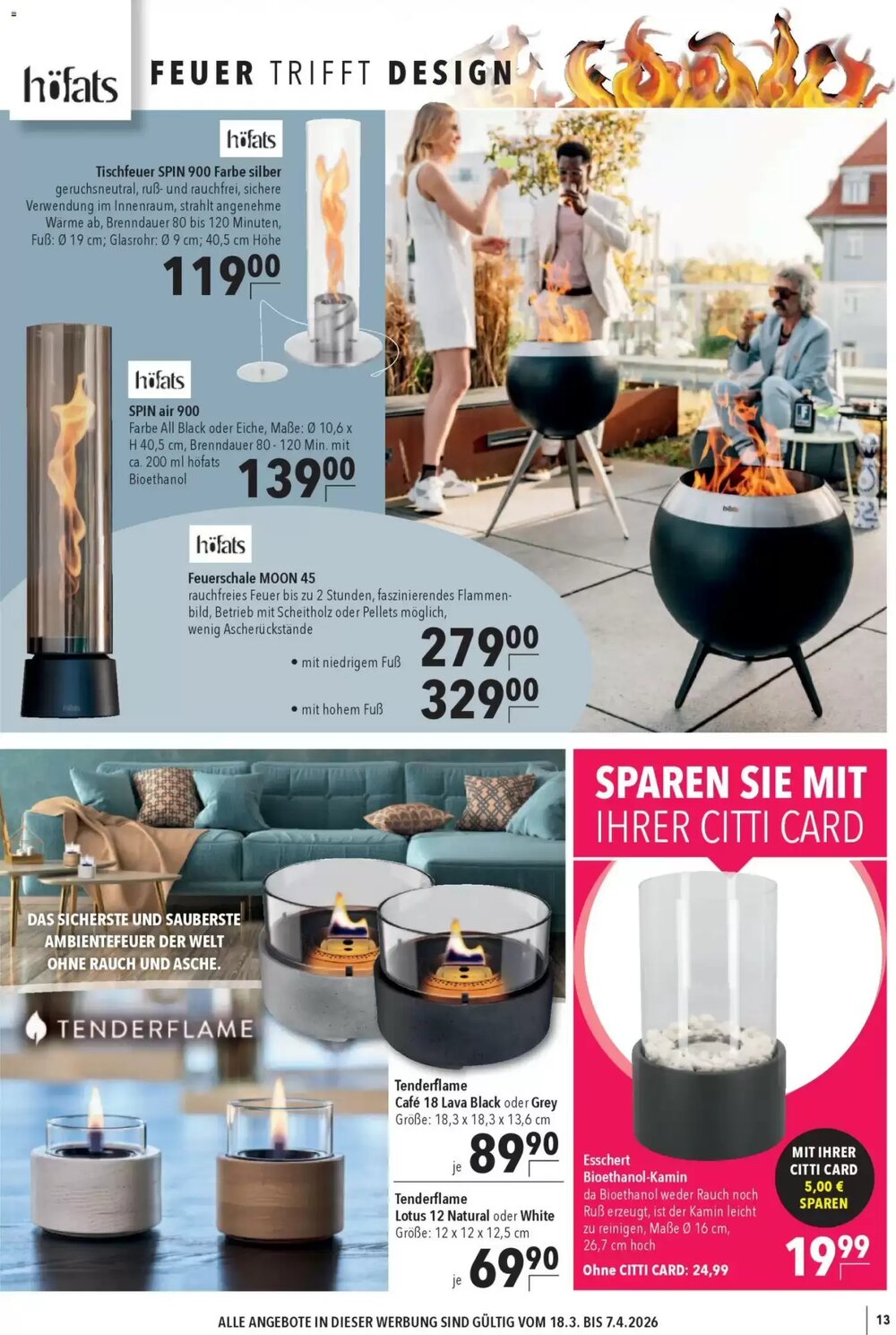 CITTI Markt Prospekt (ab 18.03.2026) zum Blättern - Seite 13