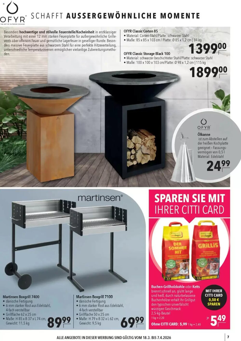 CITTI Markt Prospekt (ab 18.03.2026) zum Blättern - Seite 7