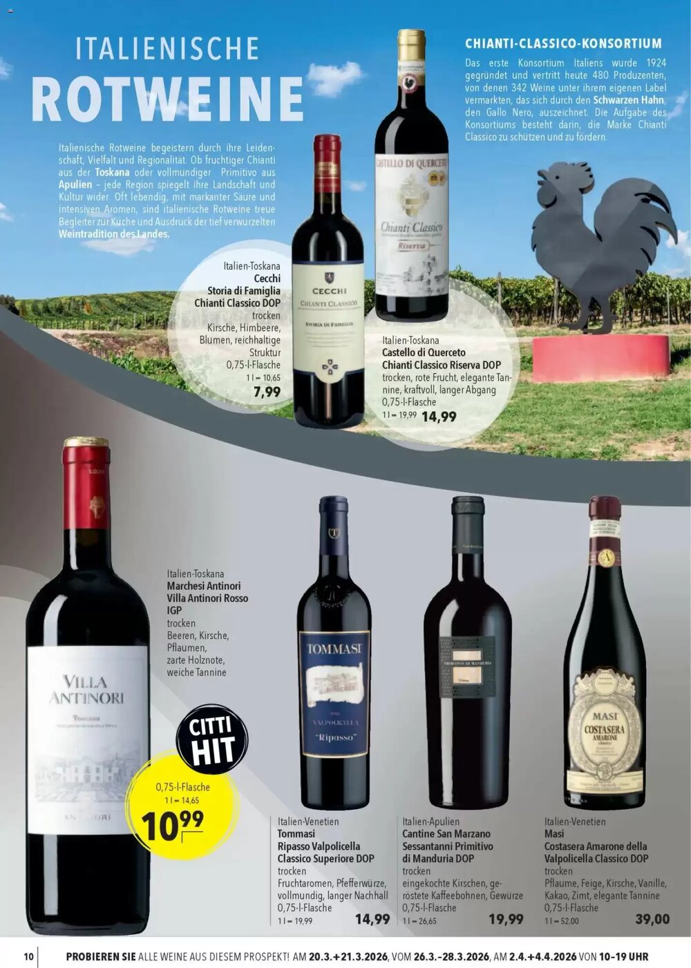 CITTI Markt Prospekt (ab 18.03.2026) zum Blättern - Seite 10