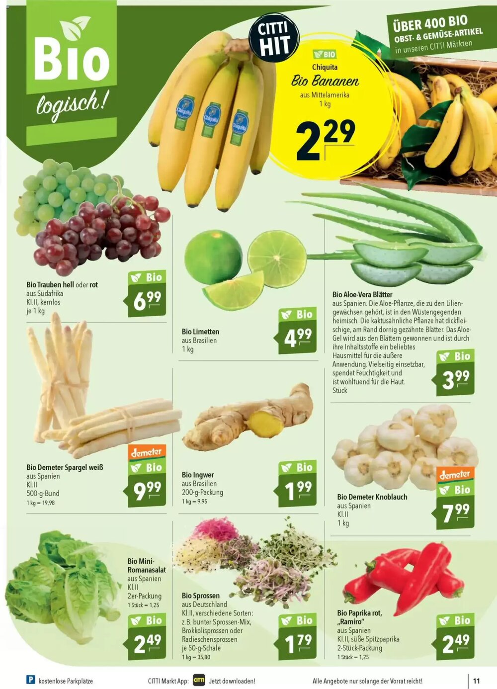 CITTI Markt Prospekt (ab 18.03.2026) zum Blättern - Seite 11