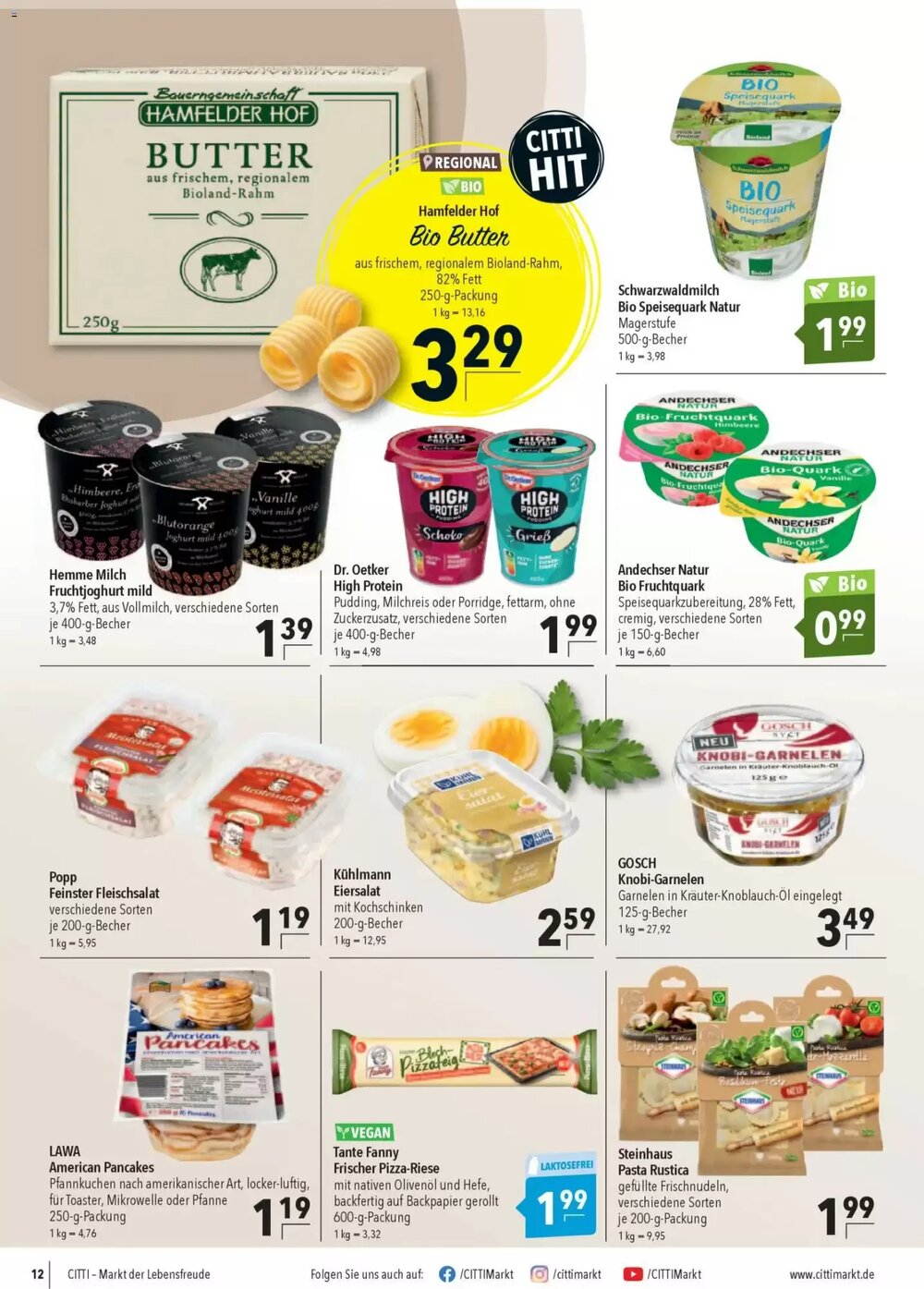 CITTI Markt Prospekt (ab 18.03.2026) zum Blättern - Seite 12