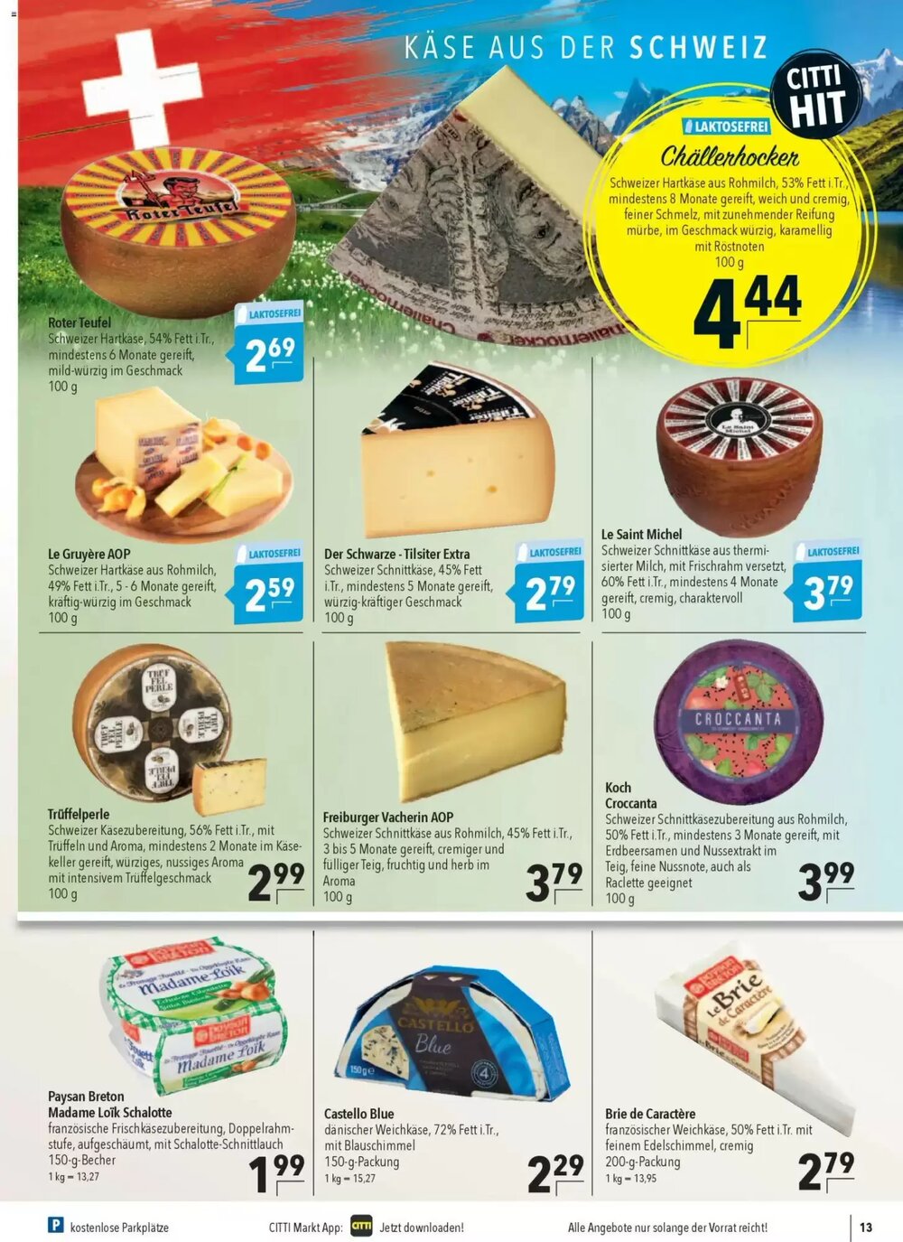 CITTI Markt Prospekt (ab 18.03.2026) zum Blättern - Seite 13