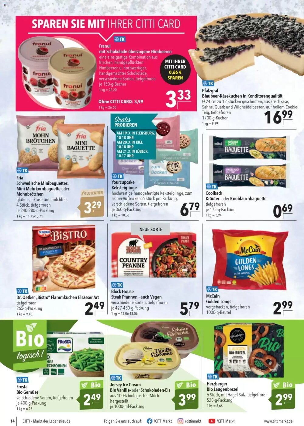 CITTI Markt Prospekt (ab 18.03.2026) zum Blättern - Seite 14