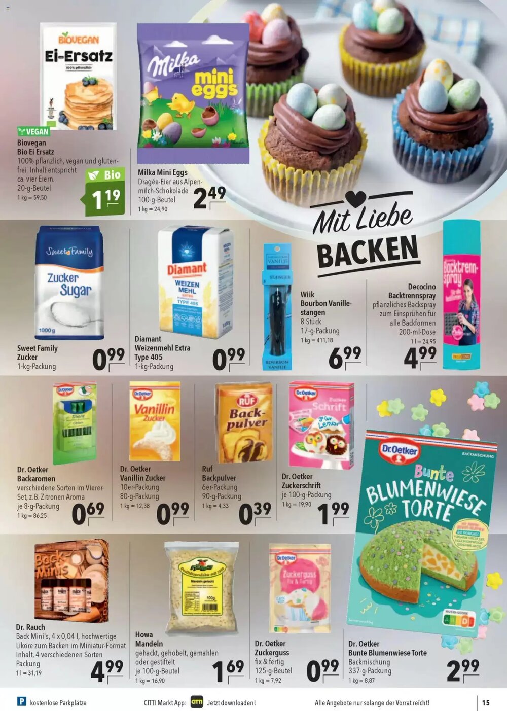 CITTI Markt Prospekt (ab 18.03.2026) zum Blättern - Seite 15