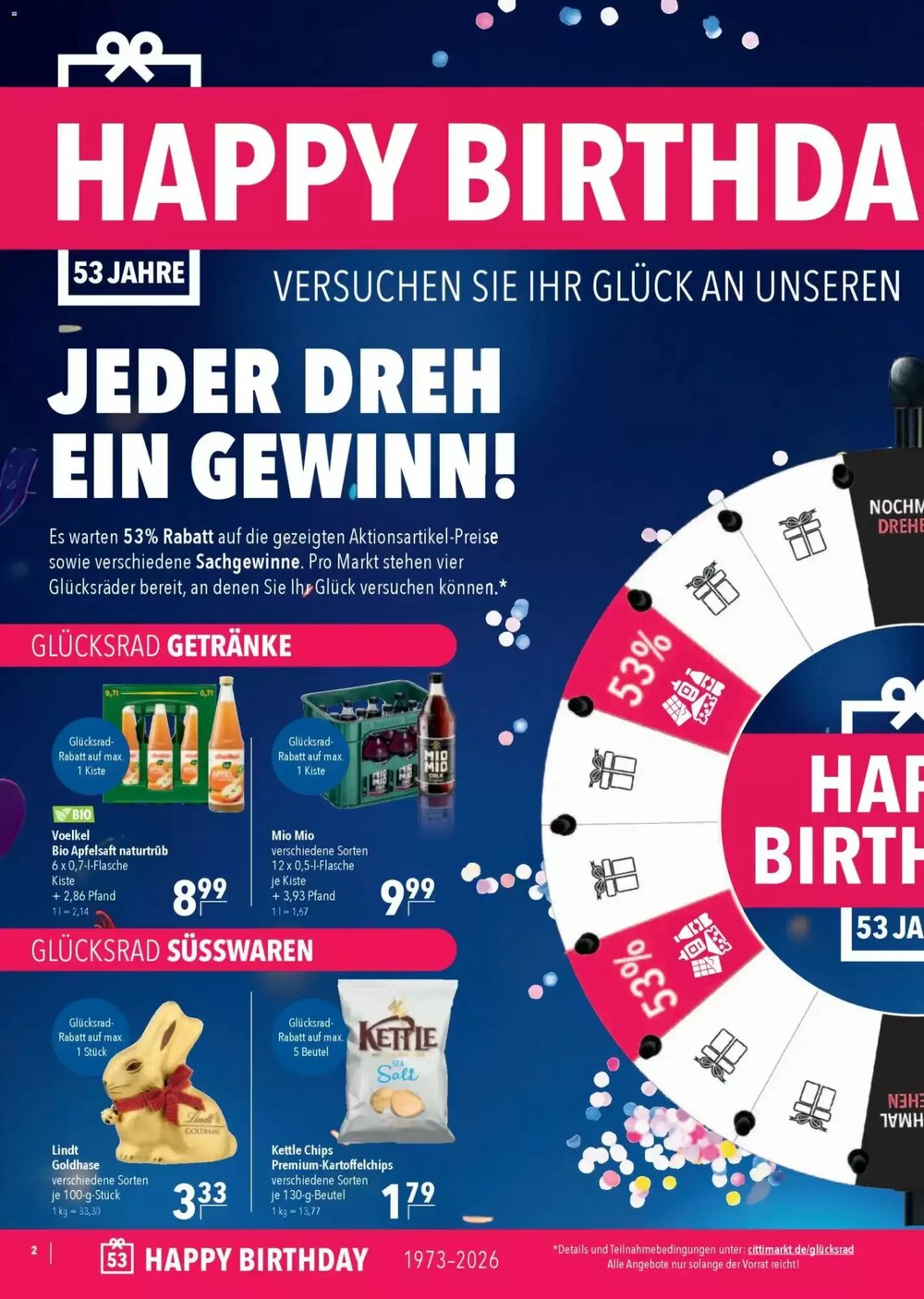 CITTI Markt Prospekt (ab 18.03.2026) zum Blättern - Seite 2