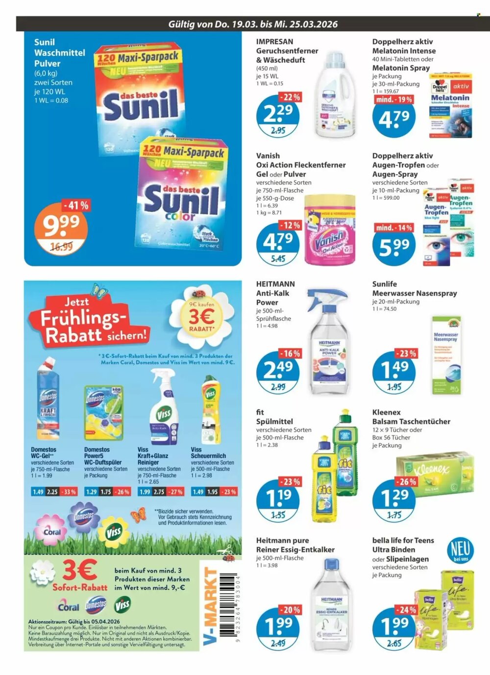 V Markt Prospekt (ab 19.03.2026) zum Blättern - Seite 12