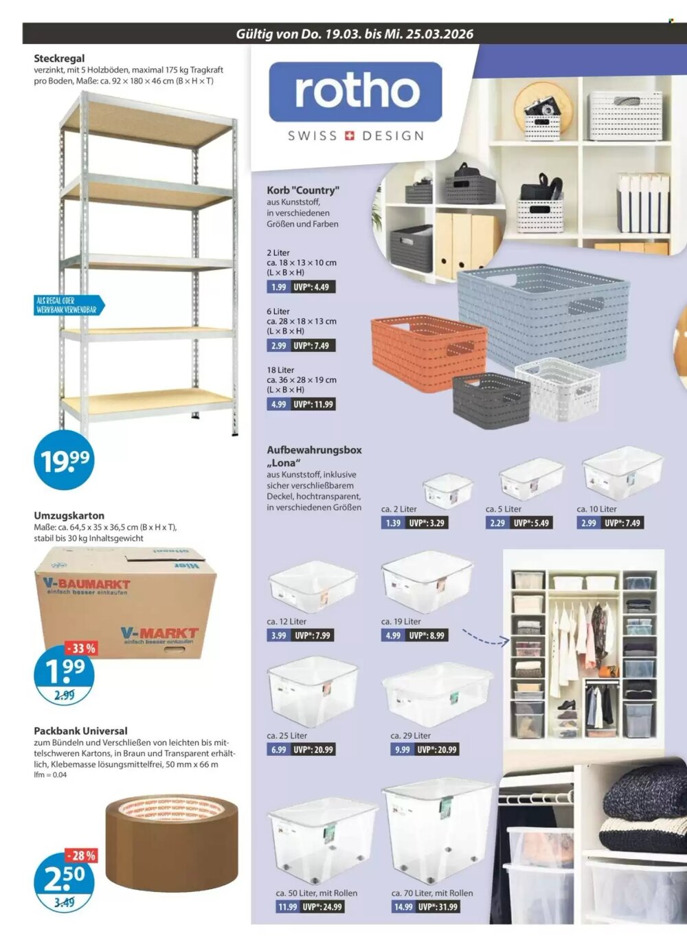 V Markt Prospekt (ab 19.03.2026) zum Blättern - Seite 16