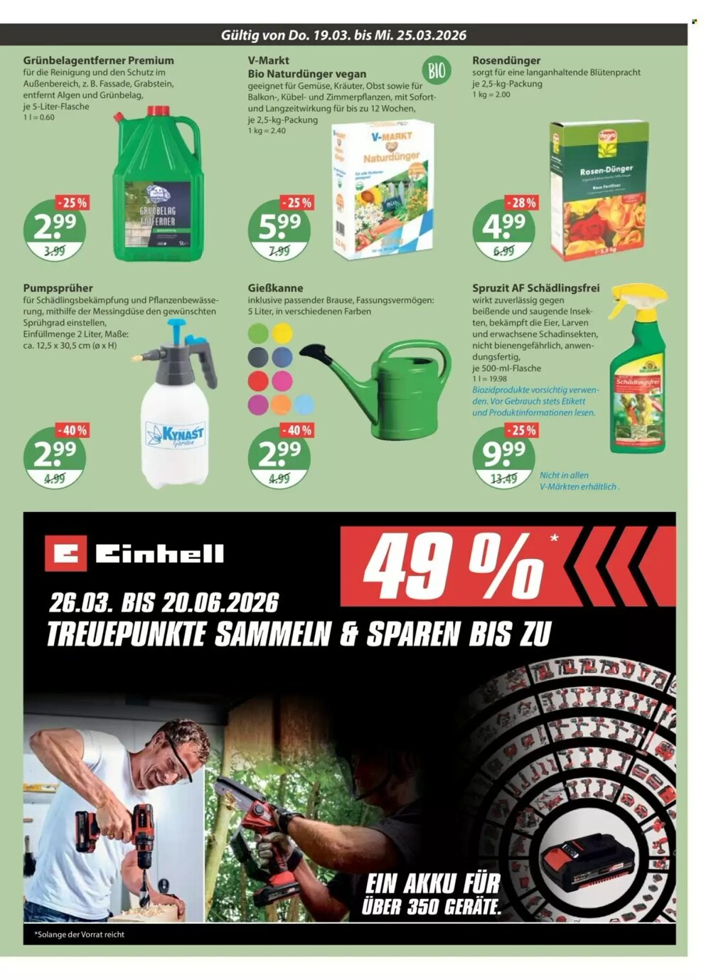 V Markt Prospekt (ab 19.03.2026) zum Blättern - Seite 19