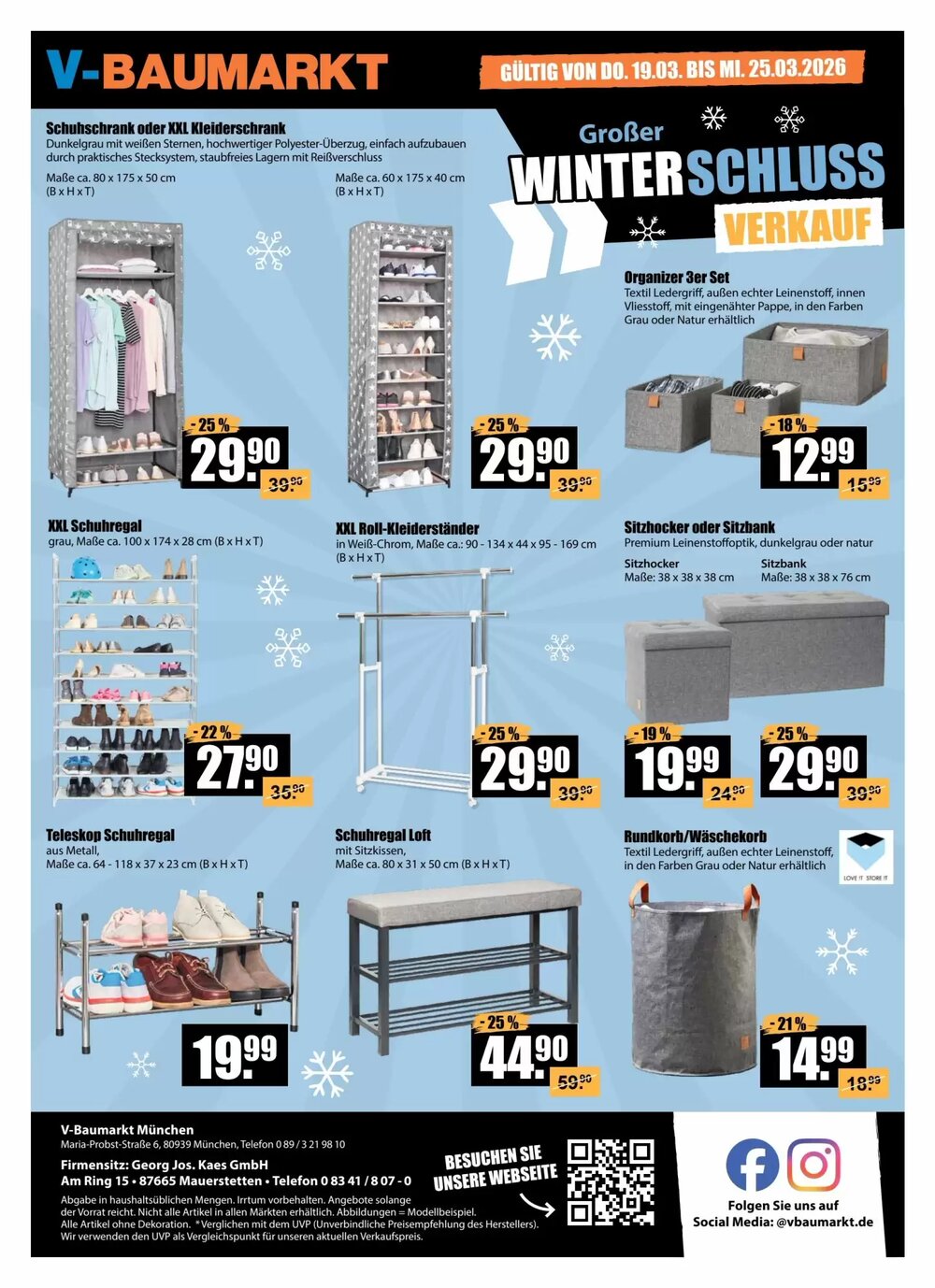 V Baumarkt Prospekt (ab 19.03.2026) zum Blättern - Seite 12