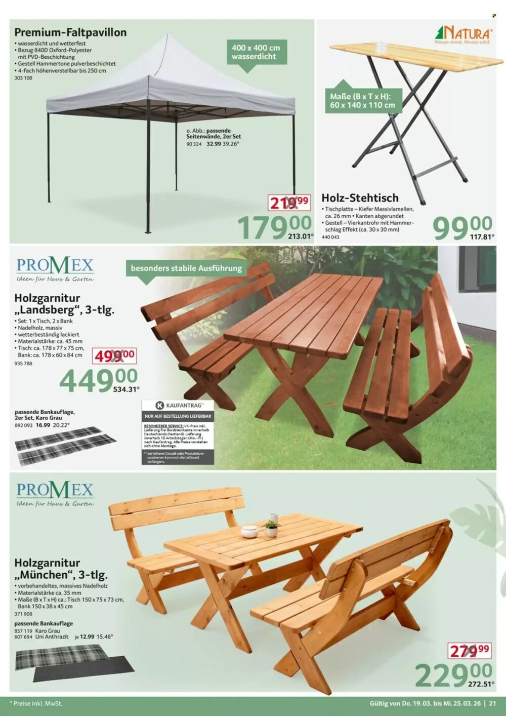 Selgros Prospekt (ab 19.03.2026) zum Blättern - Seite 21