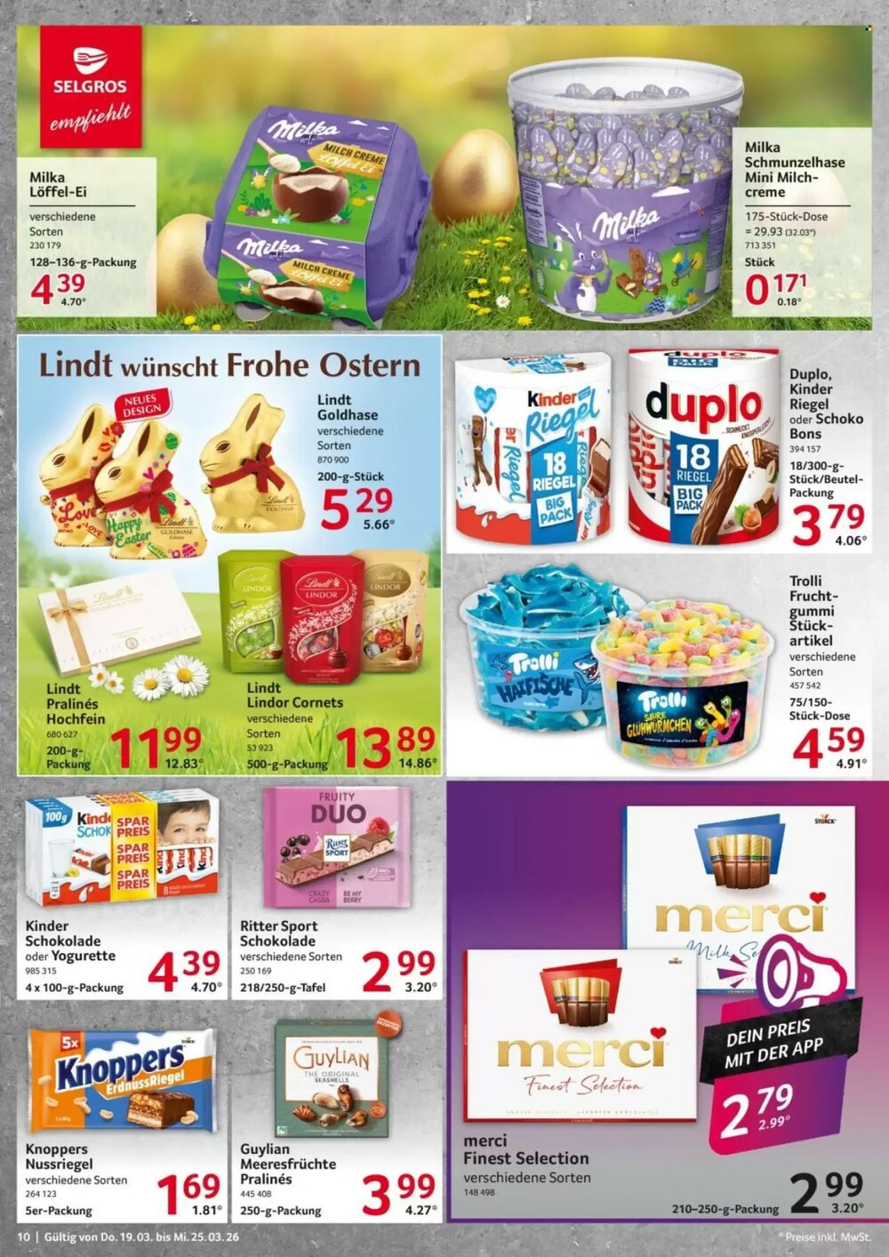 Selgros Prospekt (ab 19.03.2026) zum Blättern - Seite 10
