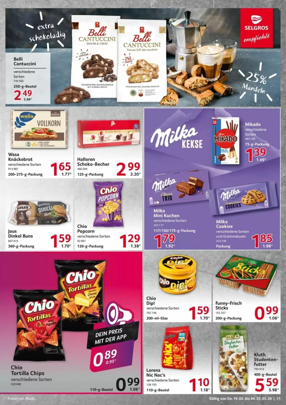 Selgros Prospekt (ab 19.03.2026) zum Blättern - Seite 11