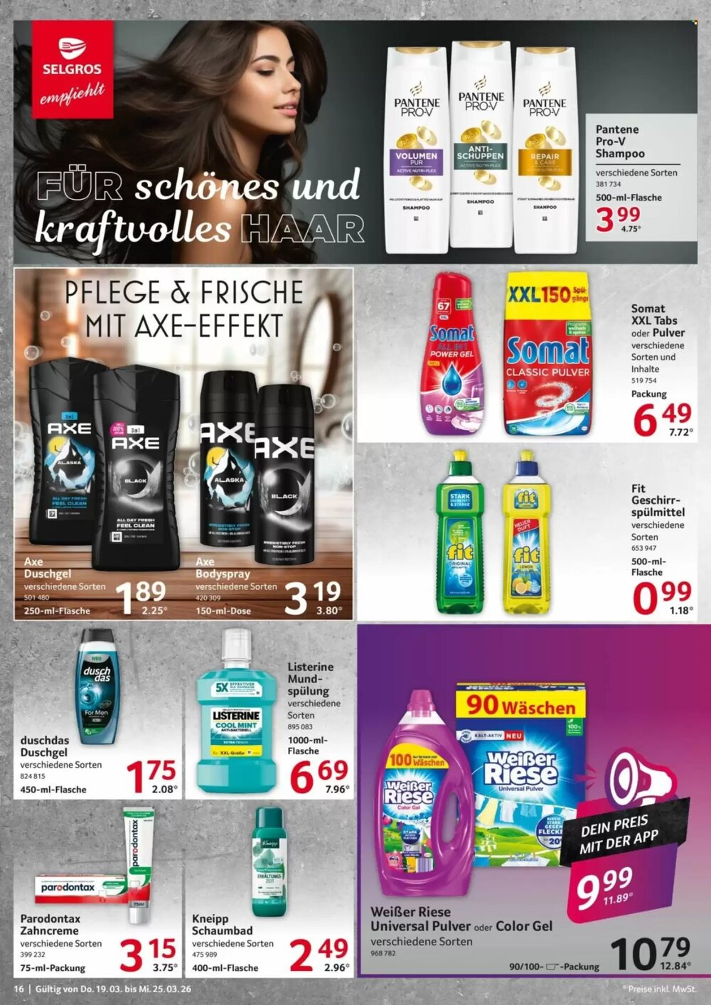 Selgros Prospekt (ab 19.03.2026) zum Blättern - Seite 16