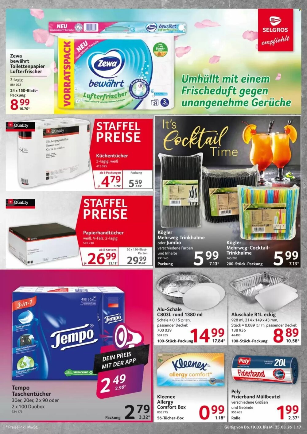Selgros Prospekt (ab 19.03.2026) zum Blättern - Seite 17