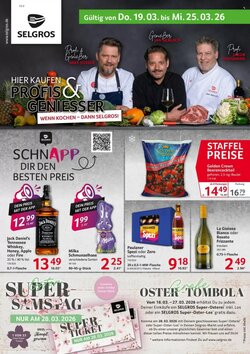 Selgros Prospekt (ab 19.03.2026) zum Blättern