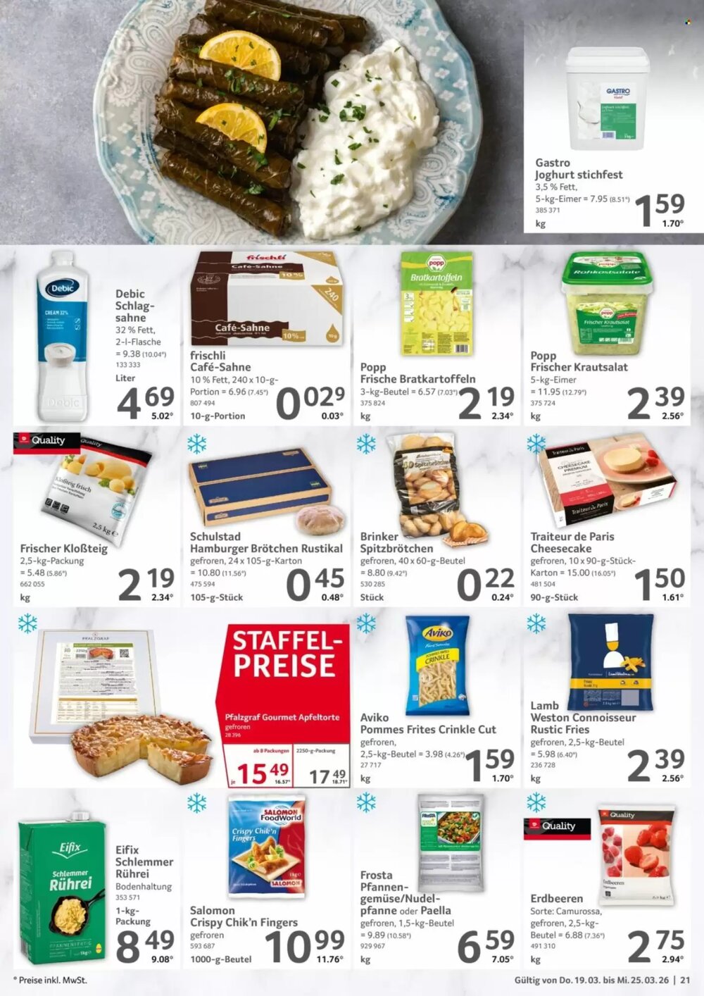 Selgros Prospekt (ab 19.03.2026) zum Blättern - Seite 21