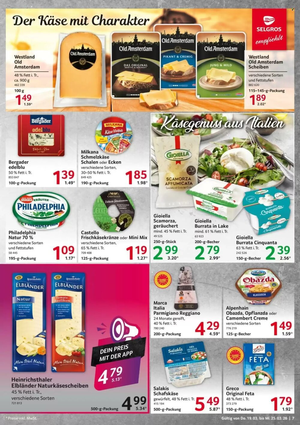 Selgros Prospekt (ab 19.03.2026) zum Blättern - Seite 7