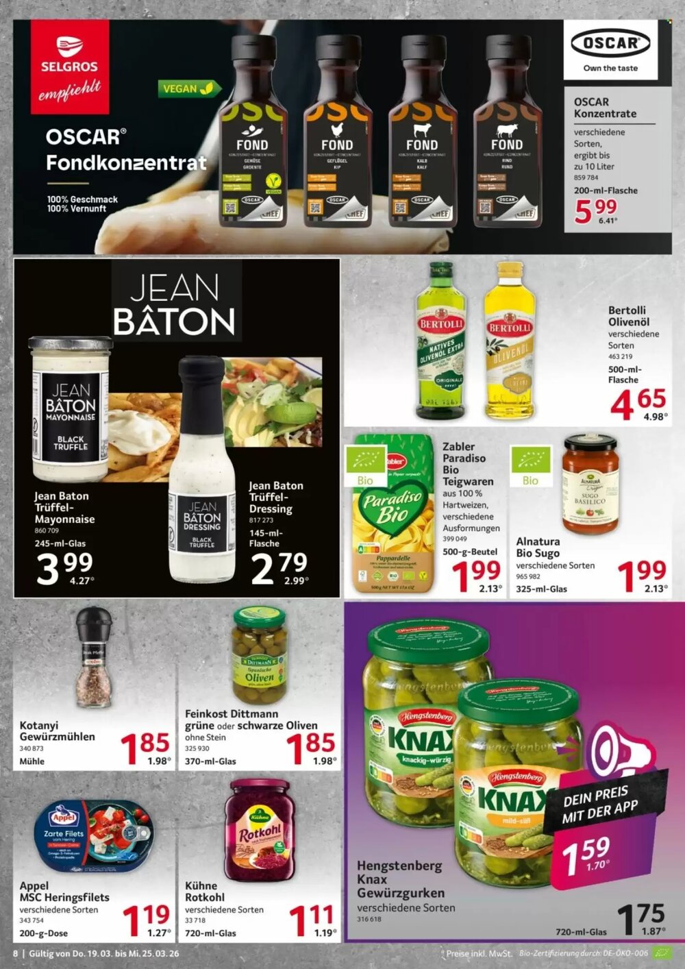 Selgros Prospekt (ab 19.03.2026) zum Blättern - Seite 8