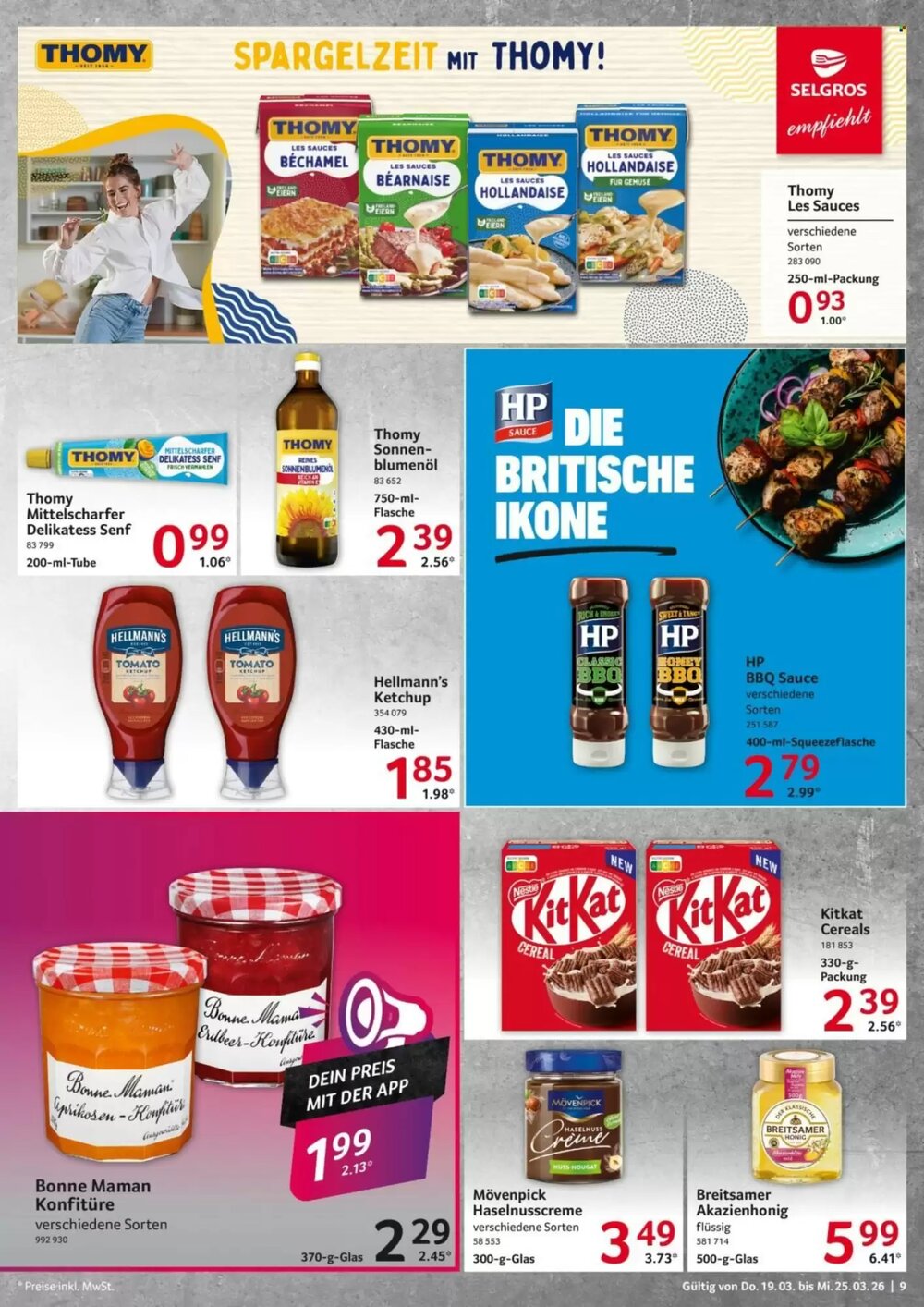 Selgros Prospekt (ab 19.03.2026) zum Blättern - Seite 9