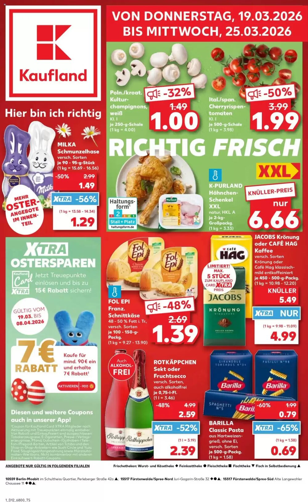 Kaufland Prospekt (ab 19.03.2026) zum Blättern - Seite 1