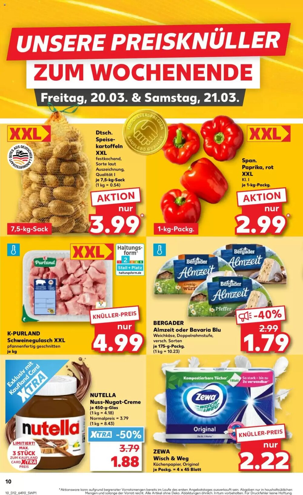 Kaufland Prospekt (ab 19.03.2026) zum Blättern - Seite 10