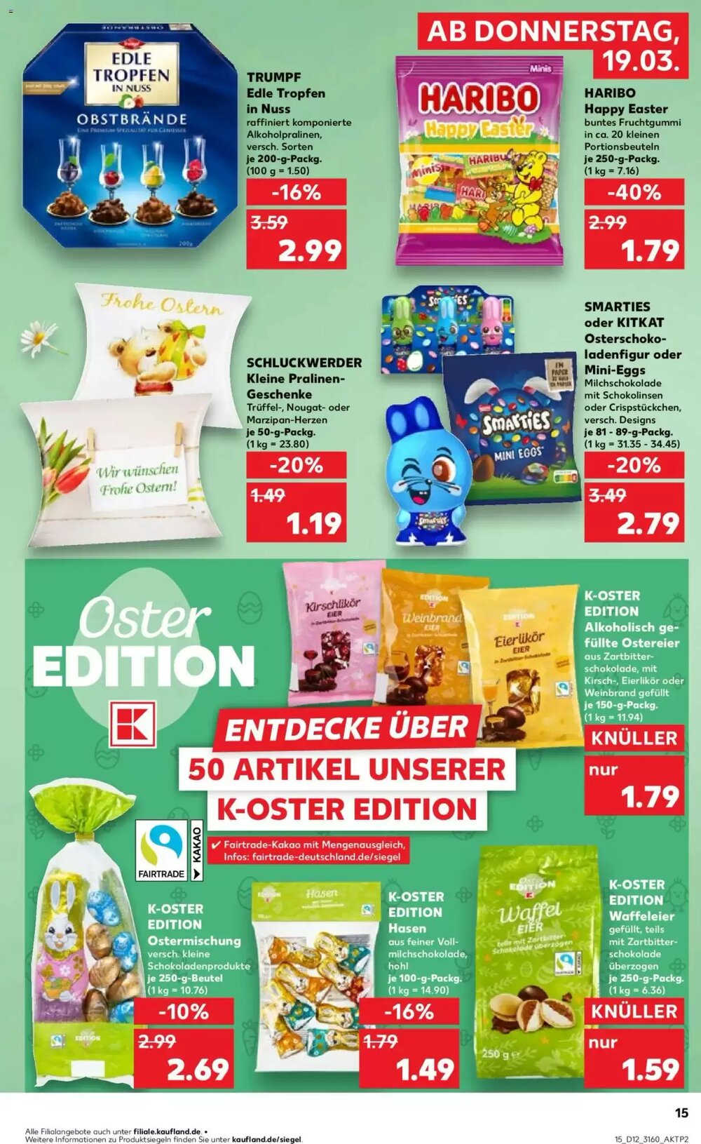 Kaufland Prospekt (ab 19.03.2026) zum Blättern - Seite 15