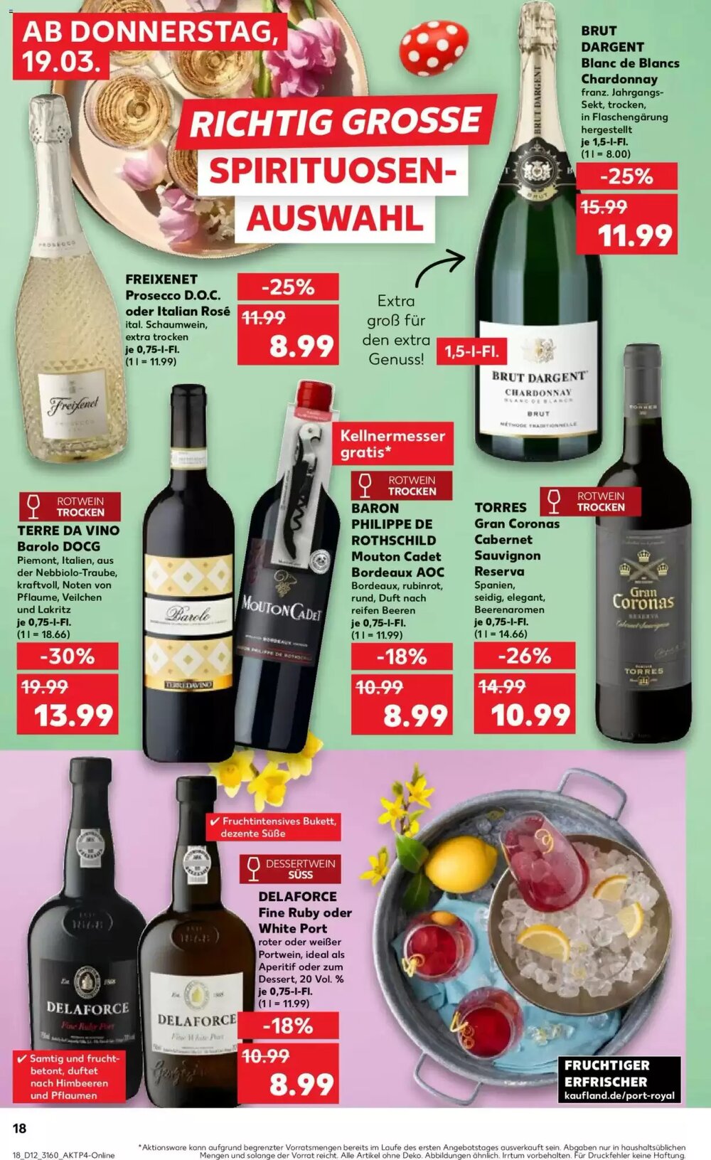Kaufland Prospekt (ab 19.03.2026) zum Blättern - Seite 18