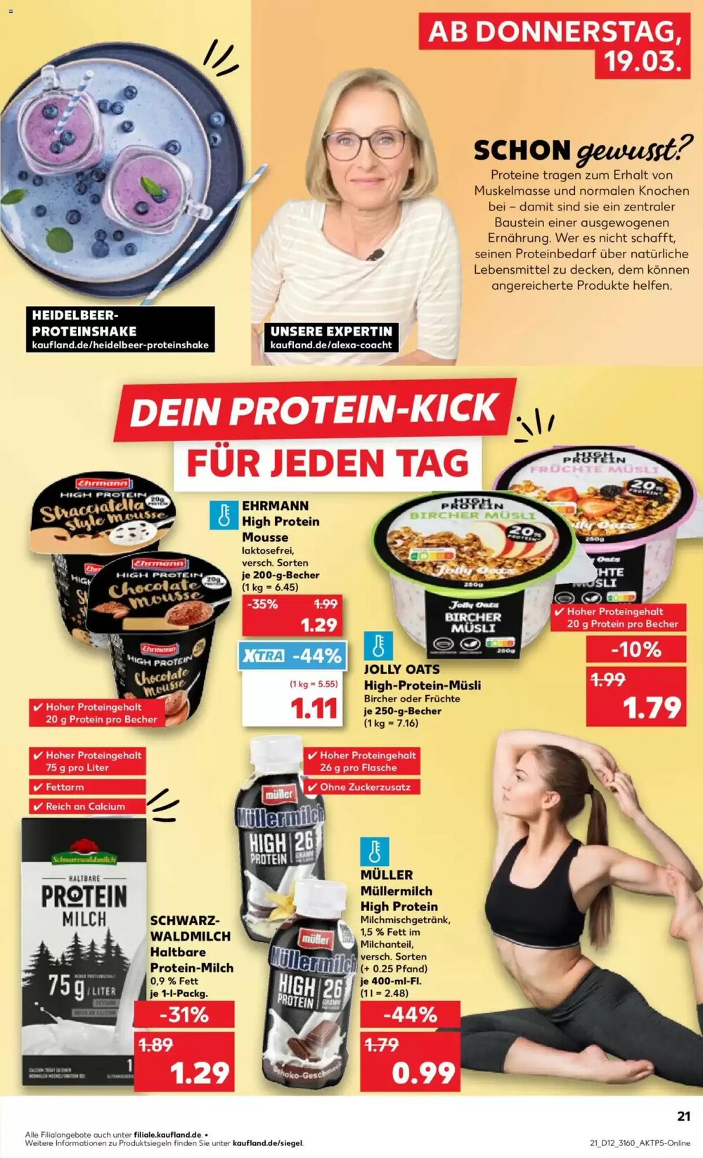 Kaufland Prospekt (ab 19.03.2026) zum Blättern - Seite 21