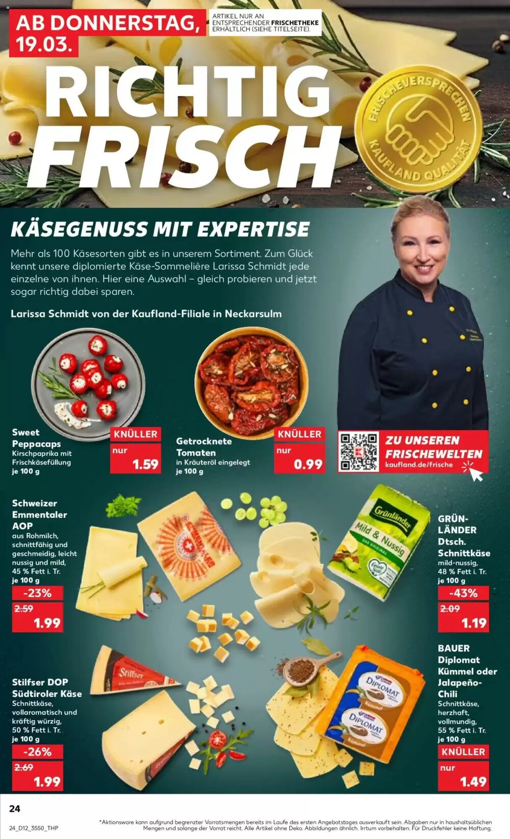 Kaufland Prospekt (ab 19.03.2026) zum Blättern - Seite 24