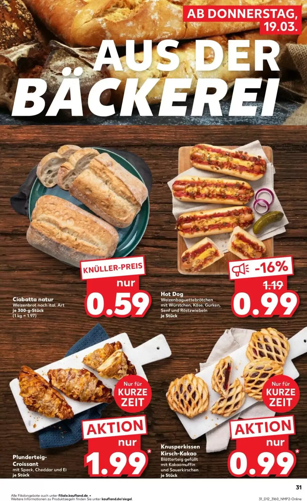 Kaufland Prospekt (ab 19.03.2026) zum Blättern - Seite 31