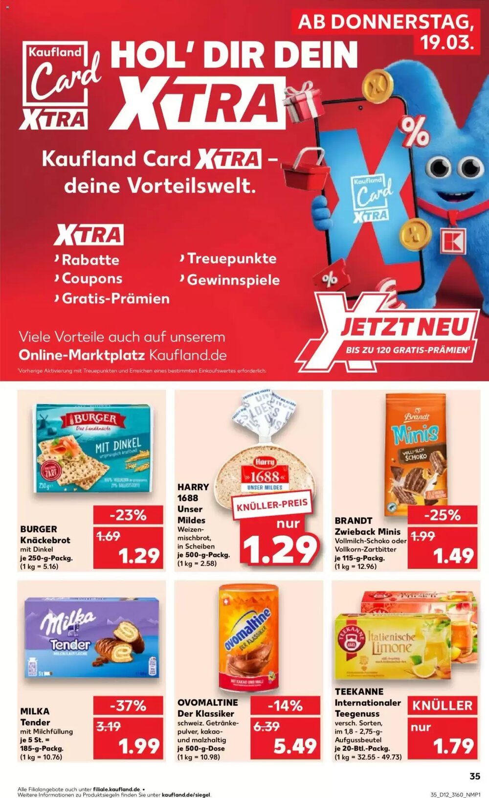 Kaufland Prospekt (ab 19.03.2026) zum Blättern - Seite 35