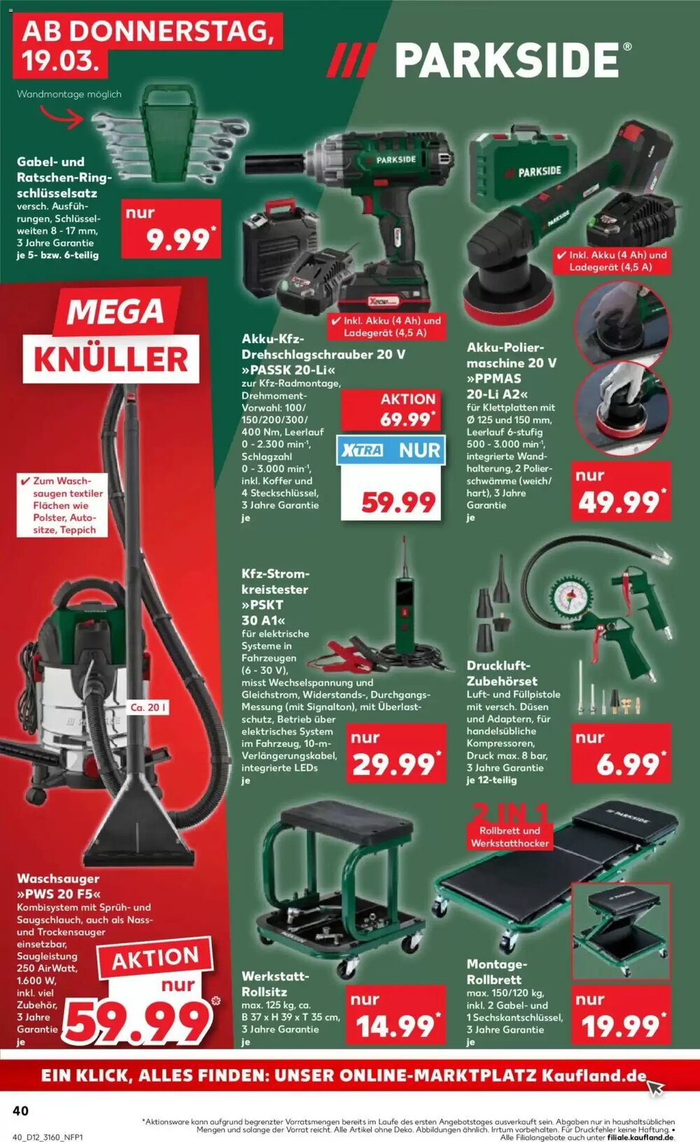 Kaufland Prospekt (ab 19.03.2026) zum Blättern - Seite 40