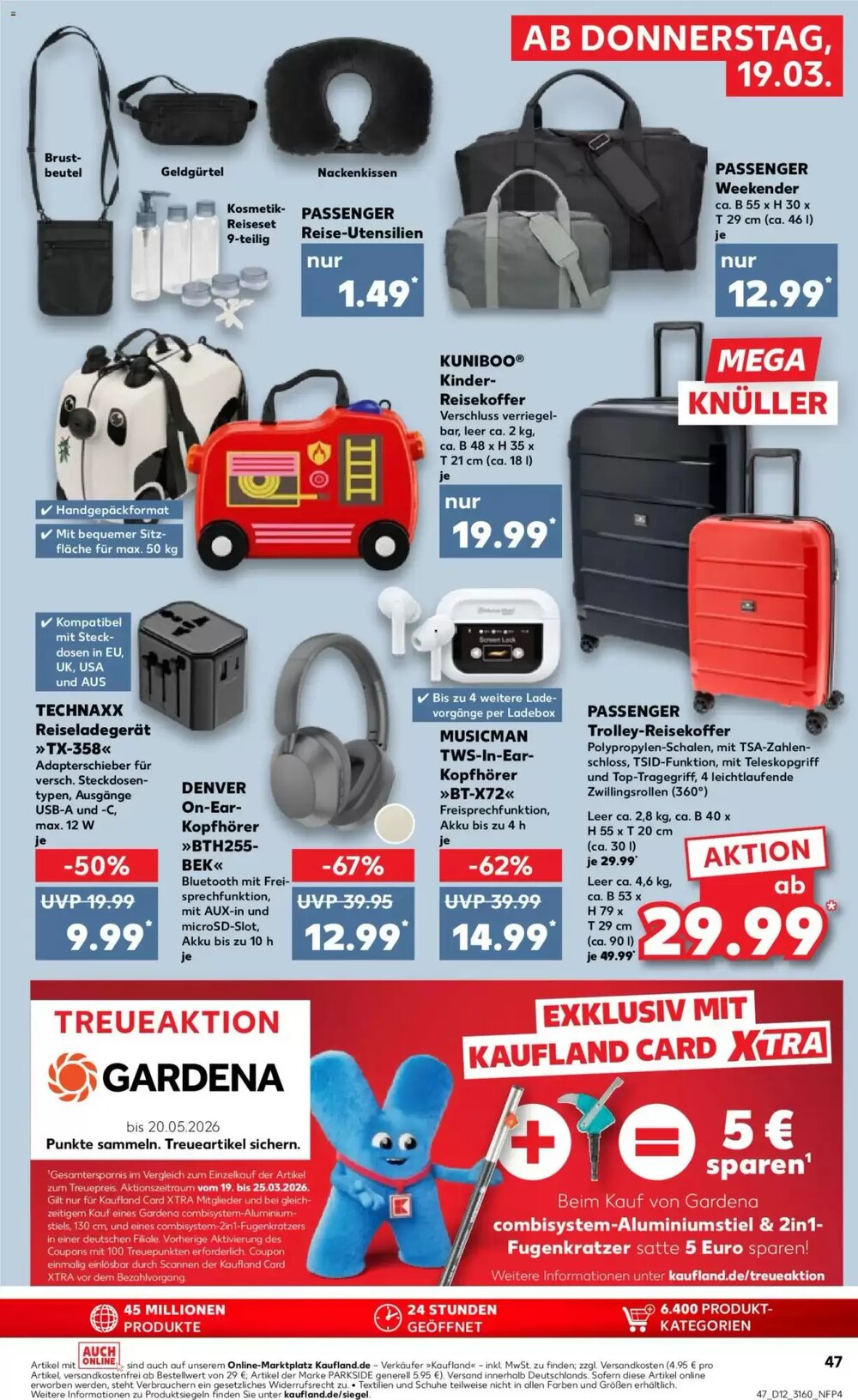 Kaufland Prospekt (ab 19.03.2026) zum Blättern - Seite 47