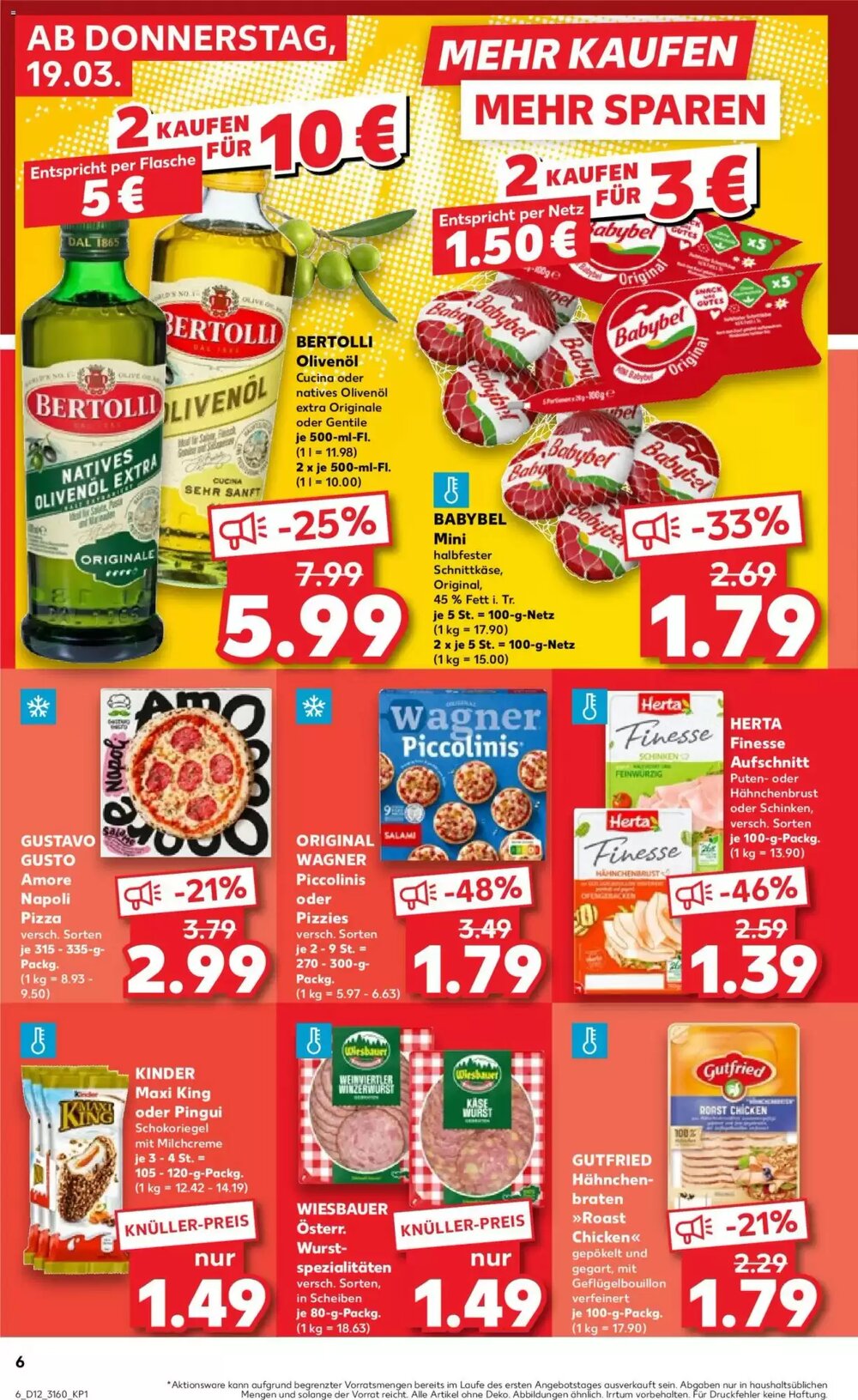 Kaufland Prospekt (ab 19.03.2026) zum Blättern - Seite 6