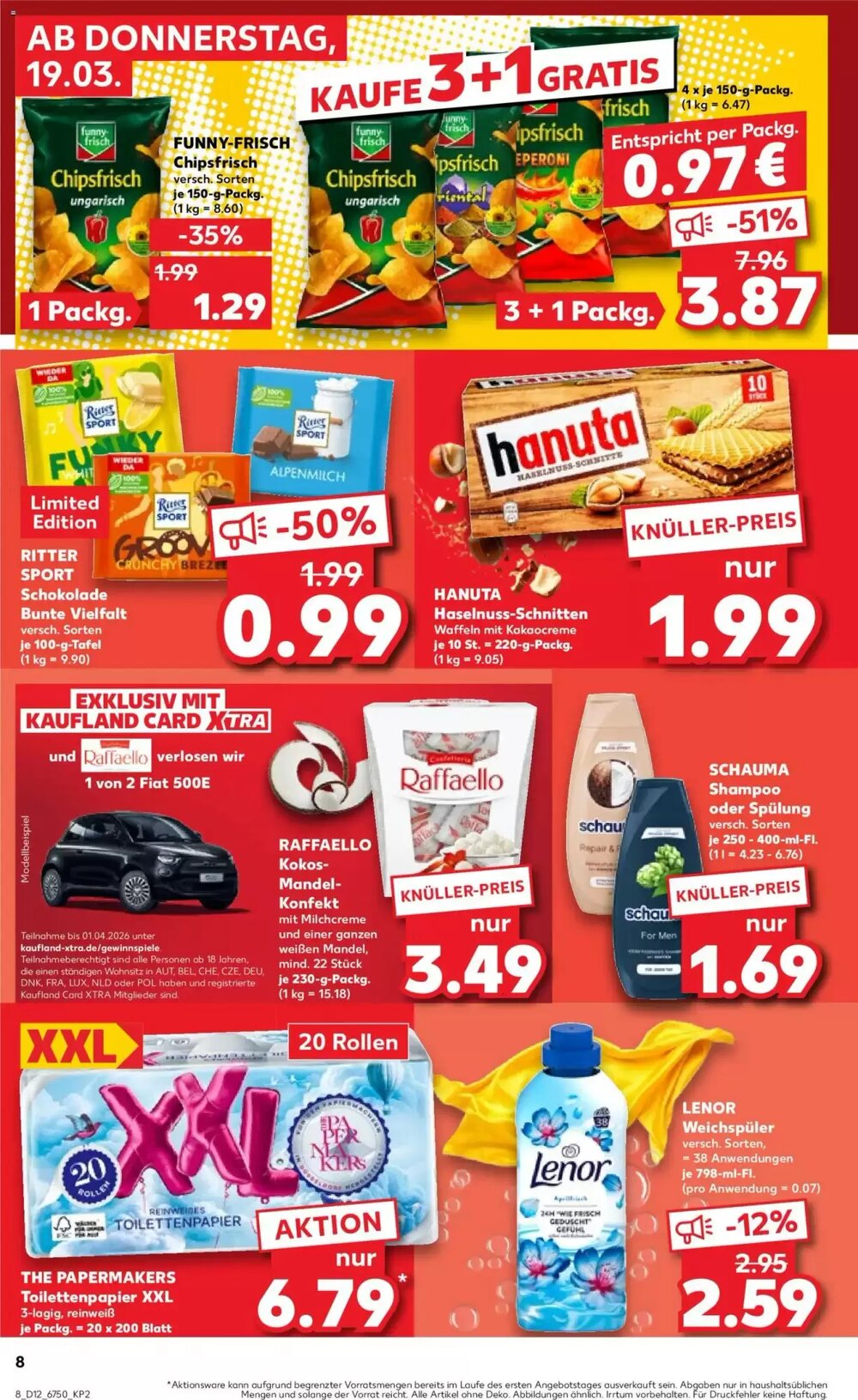 Kaufland Prospekt (ab 19.03.2026) zum Blättern - Seite 8