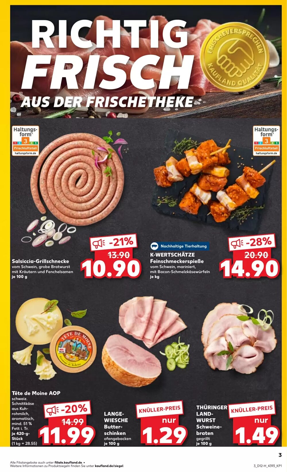 Kaufland Prospekt (ab 19.03.2026) zum Blättern - Seite 3