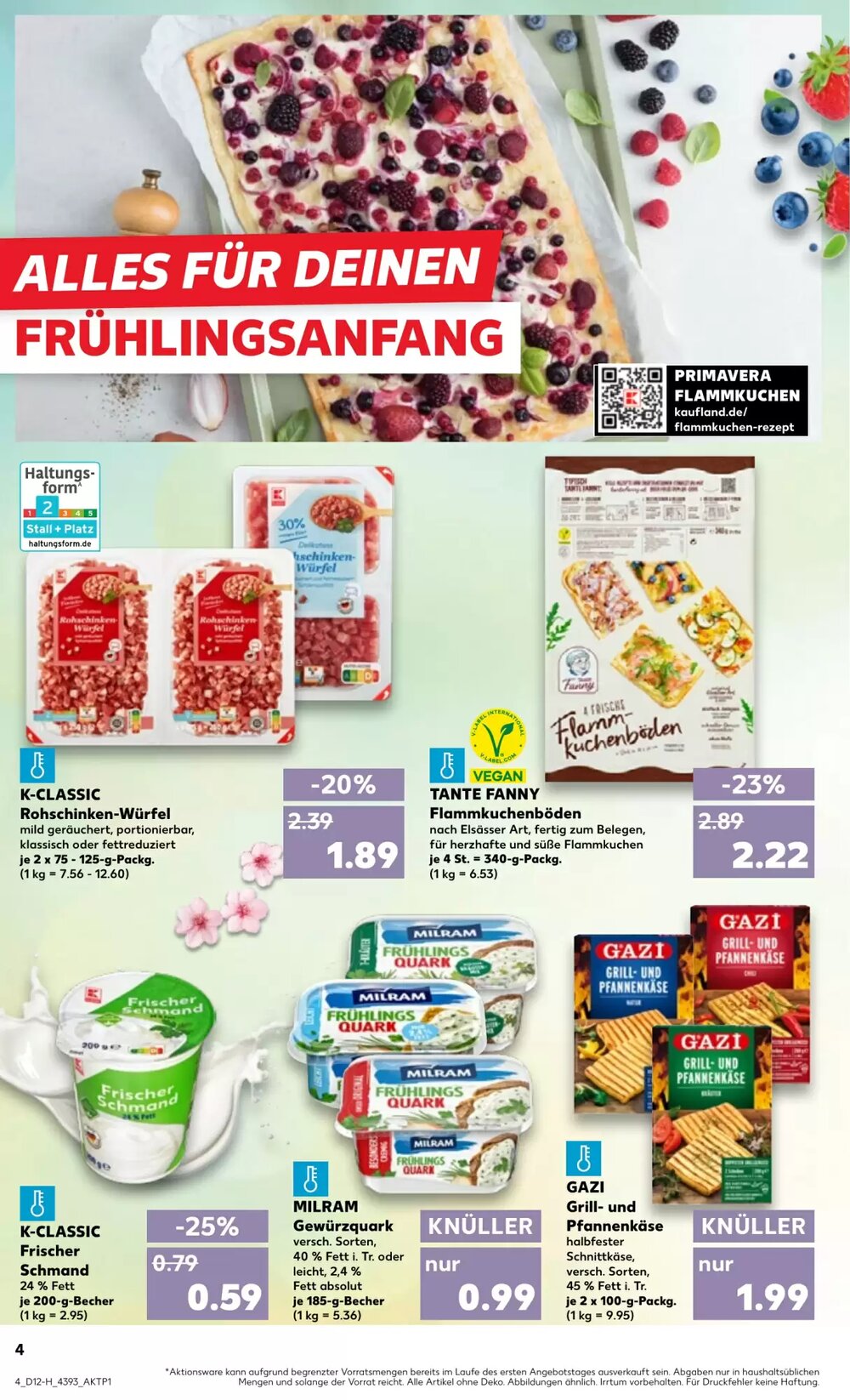 Kaufland Prospekt (ab 19.03.2026) zum Blättern - Seite 4