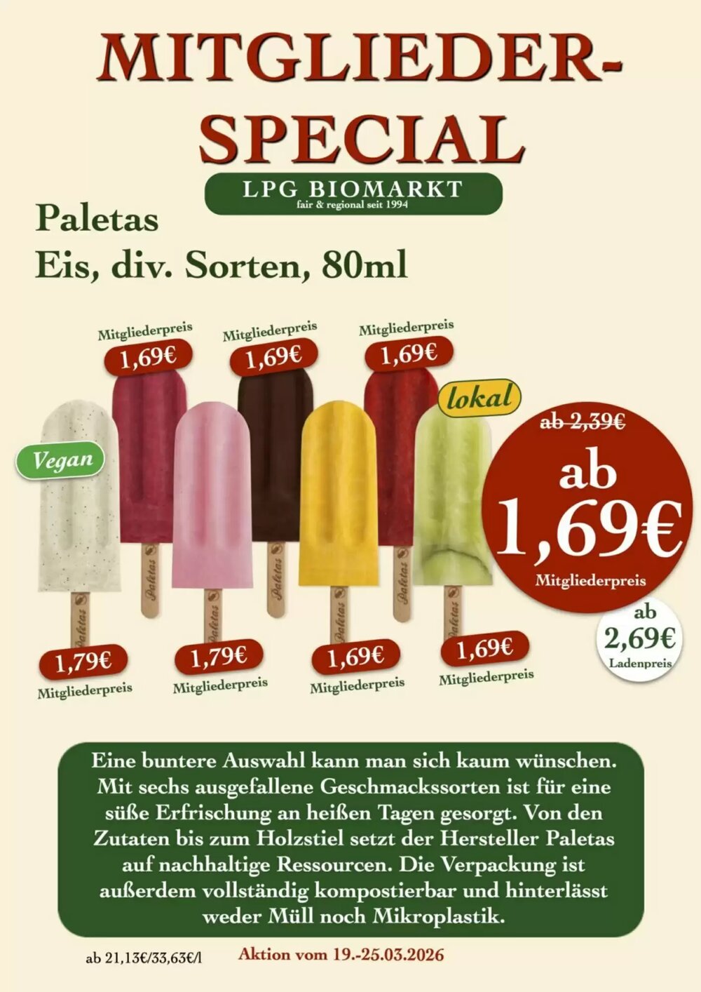 LPG Biomarkt Prospekt (ab 19.03.2026) zum Blättern - Seite 14